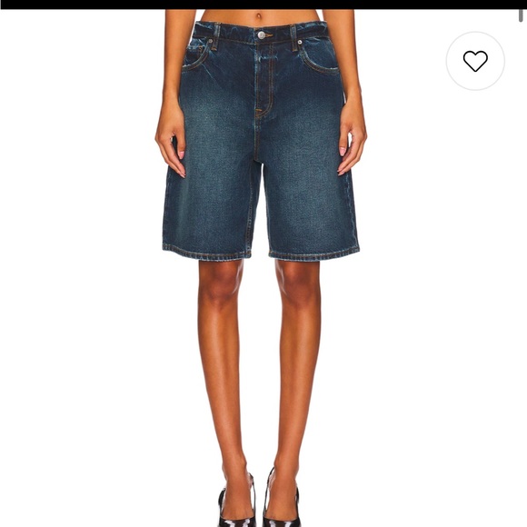 NWT GRLFND Rene Jorts Blue Denim Shorts - Picture 2 of 8